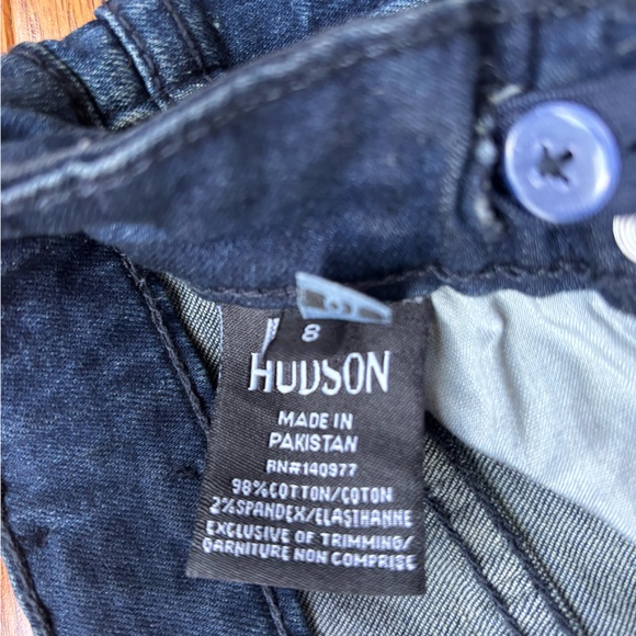 Hudson Girls Denim Jeans, Size 8, Adjustable Waist - Picture 6 of 6